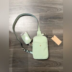 NWT STEVE MADDEN Sea Foam Green Mini Sling Bag